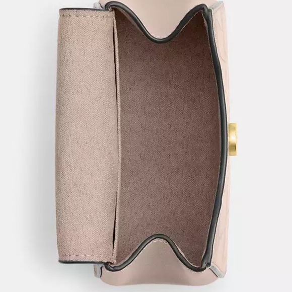 ❤️❤️❤️NWT Coach Morgan mini wallet on a chain+detachable metal strap ❤️❤️❤️ - Picture 14 of 14